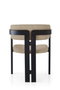 Hanah Home Silla CO - 002 Negro y Visón